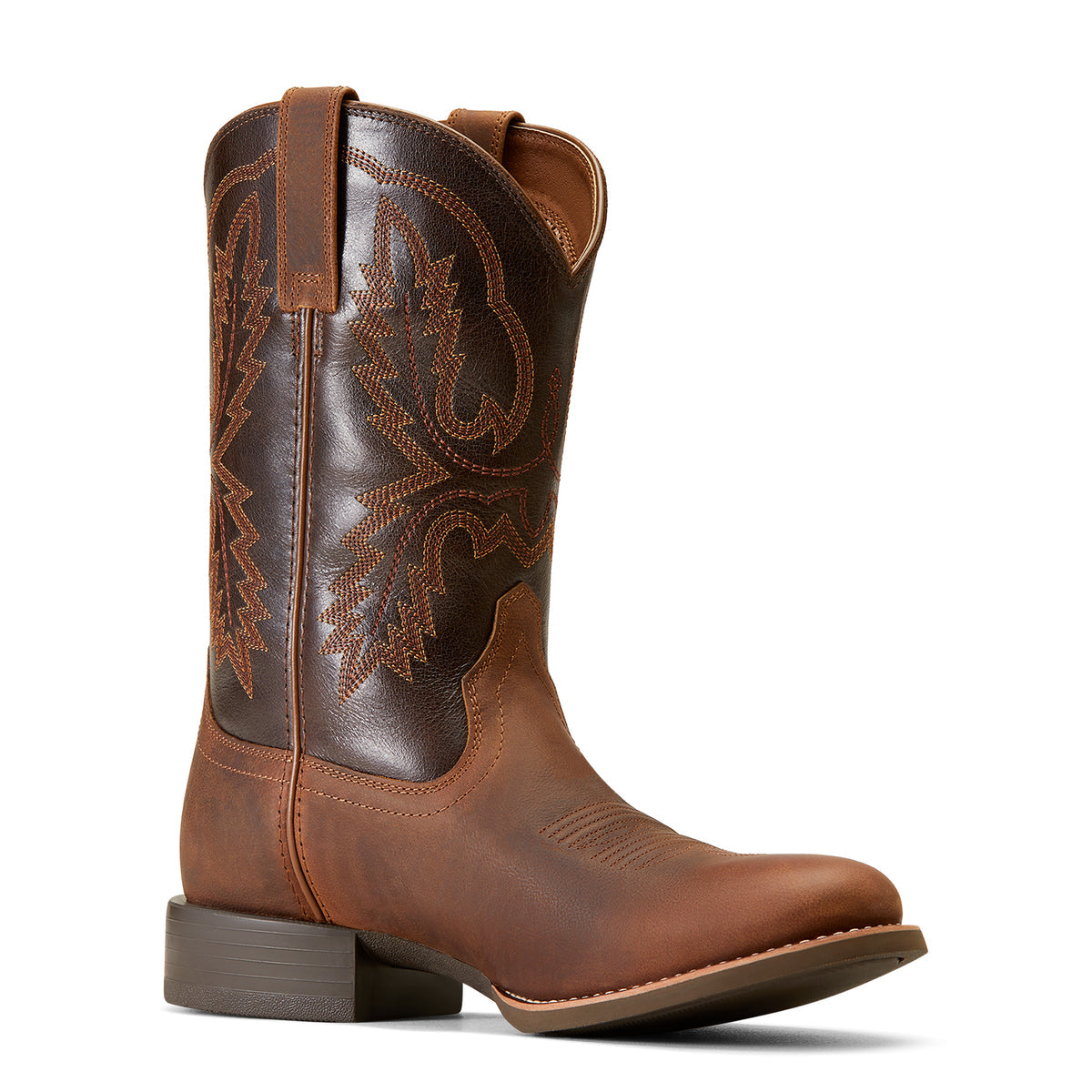 Ariat Mens Sport Stratten (Sorrel Crunch / Bitter Brown)