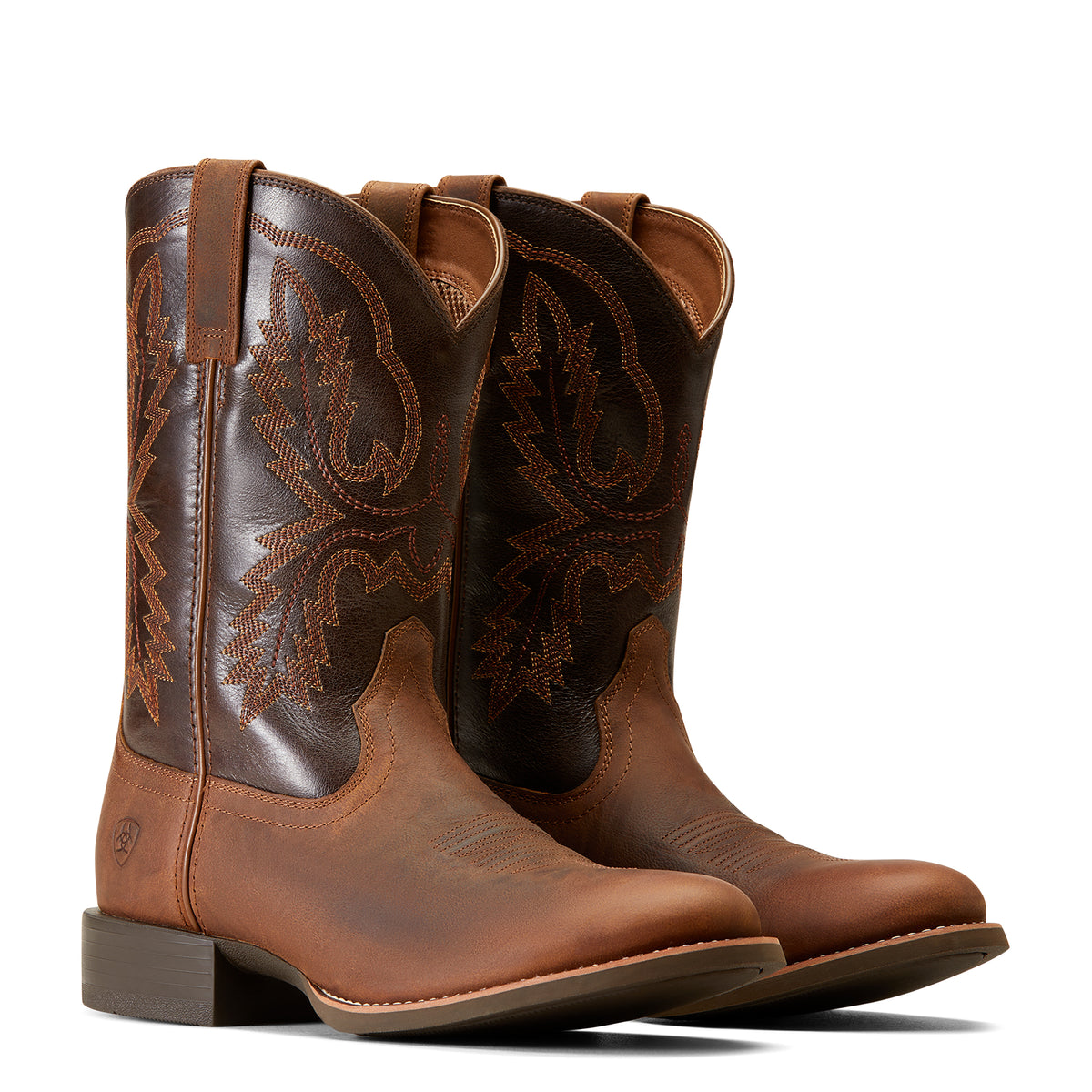 Ariat Mens Sport Stratten (Sorrel Crunch / Bitter Brown)