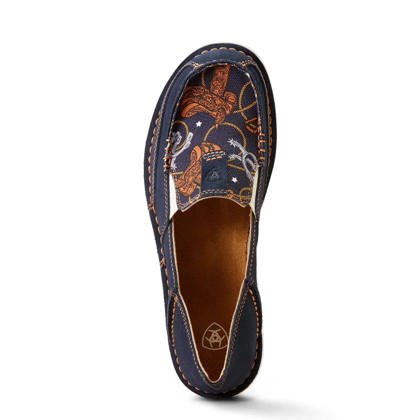 Ariat Women's Cruiser (Navy Blue Suede / Saddle Up Print)