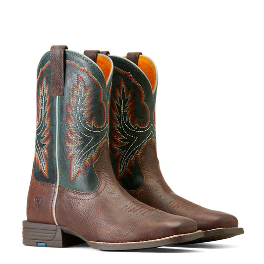 Ariat Kids Wilder (Hat Box Brown/Deepest Teal)