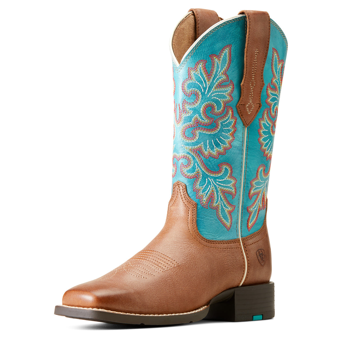 Ariat Women's Round Up Wide Square Toe StretchFit