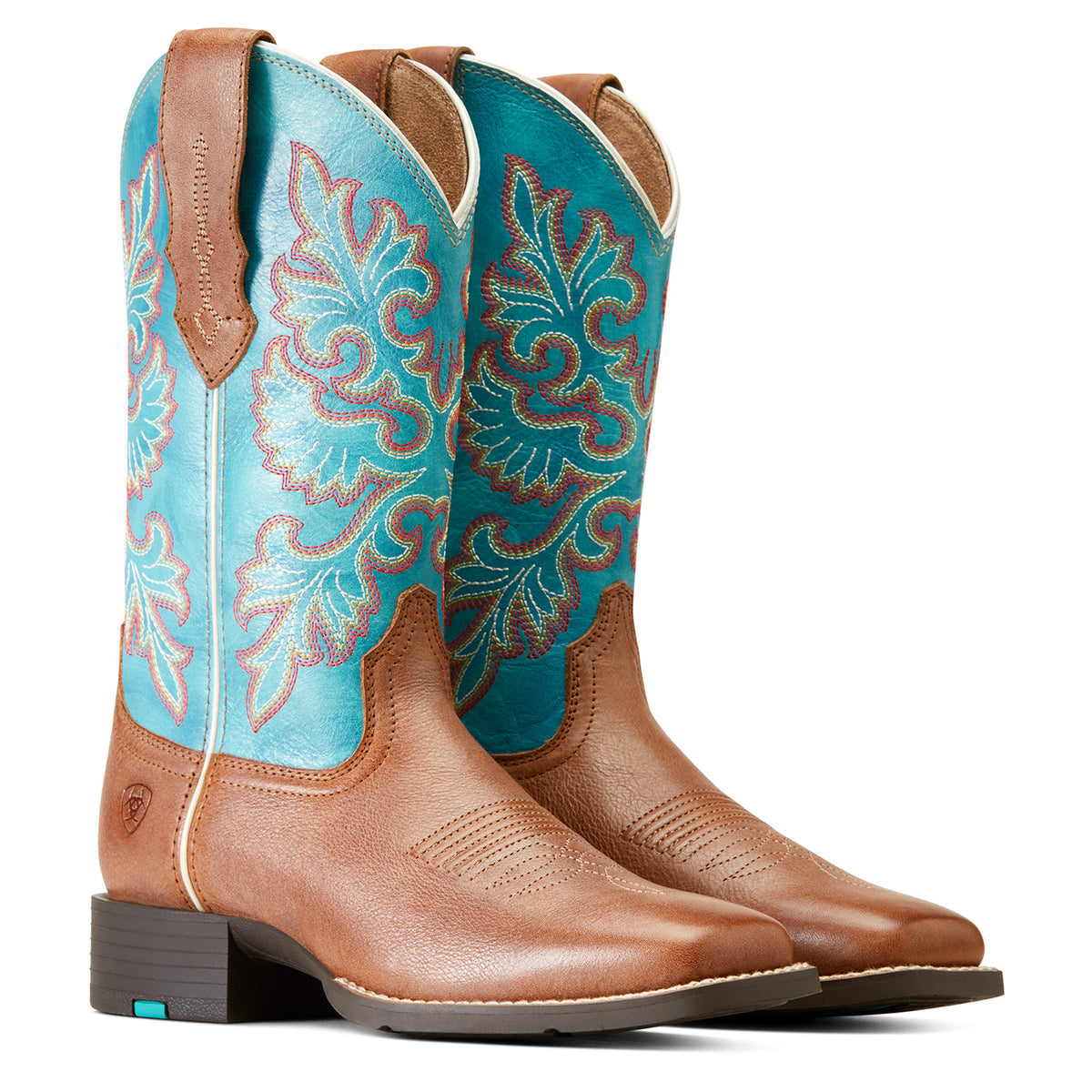 Ariat Women's Round Up Wide Square Toe StretchFit