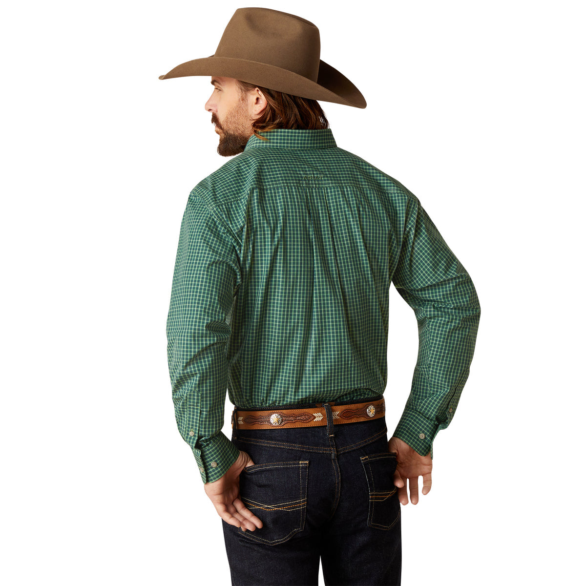 Ariat Men's Pro Series Emile Classic Fit Shirt (Pineneedle)