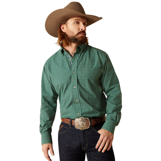 Ariat Men's Pro Series Emile Classic Fit Shirt (Pineneedle)