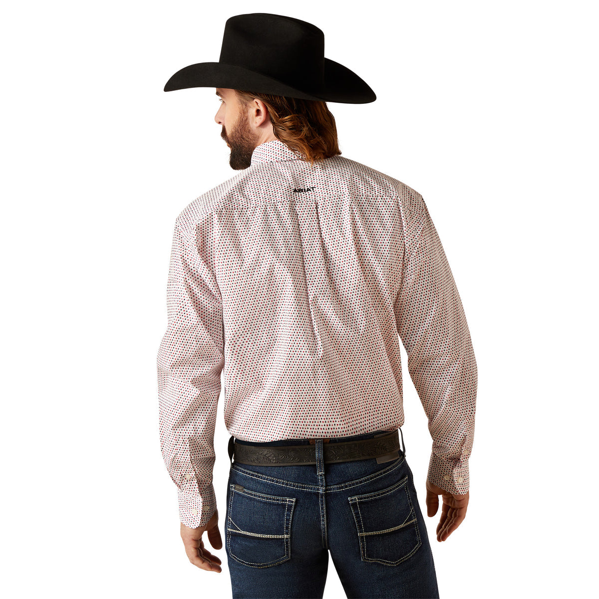 Ariat Men's Neithan Classic Fit Shirt (White)