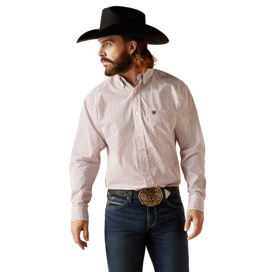 Ariat Men's Neithan Classic Fit Shirt (White)