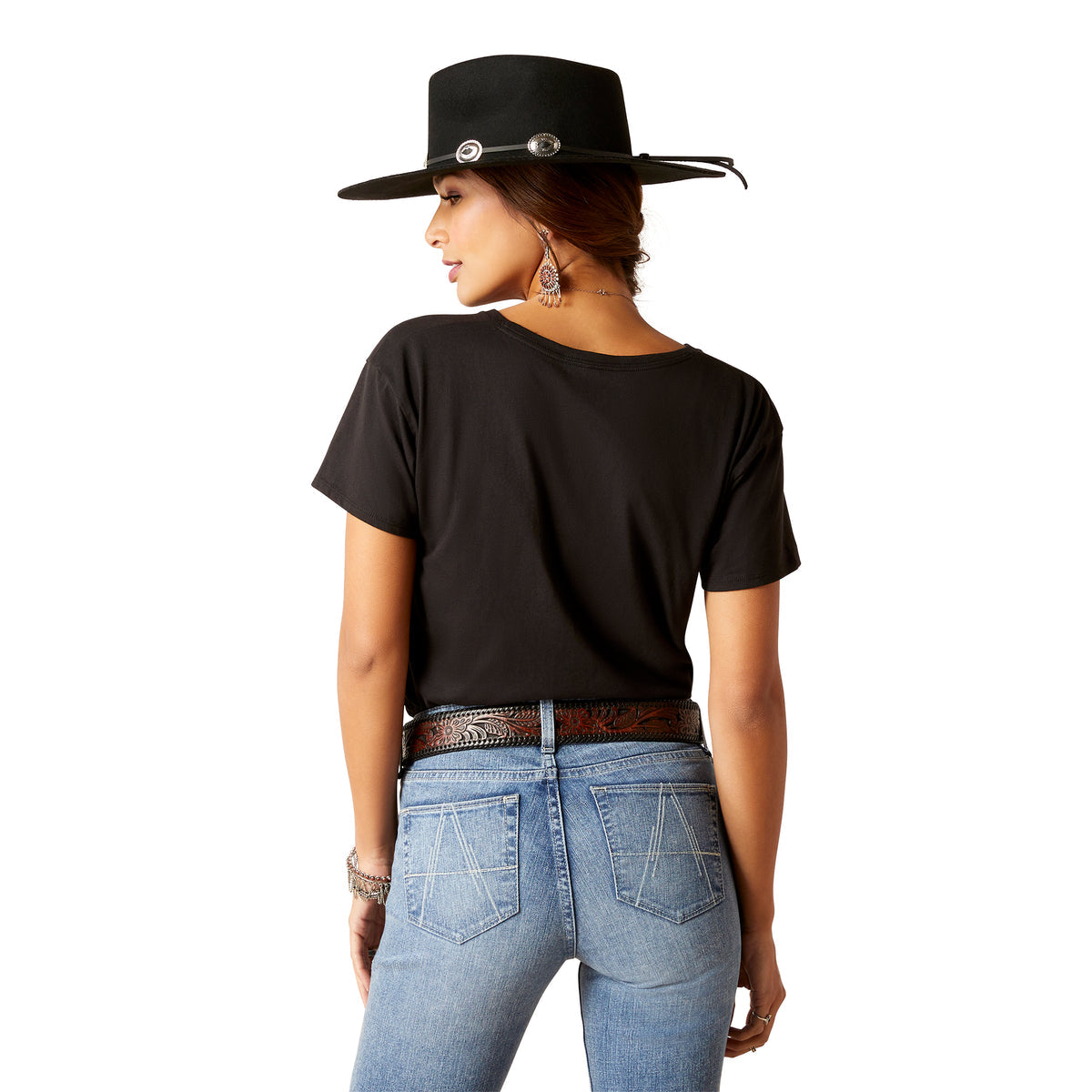 Ariat Women's Geo Skull S/S Tee - FINAL SALE NO EXCHANGE OR REFUND