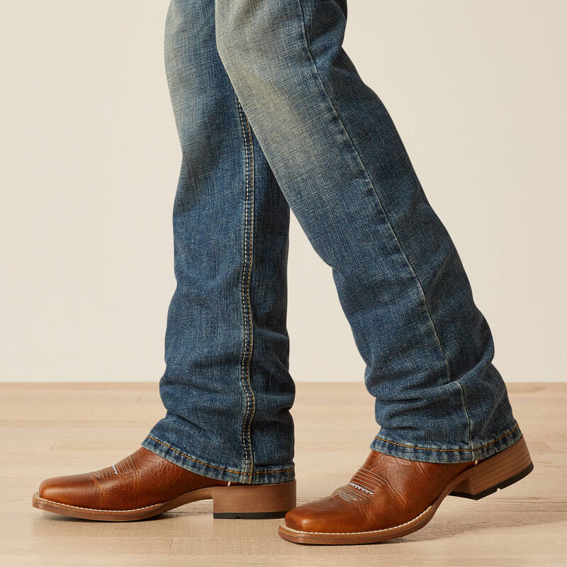 Ariat Boys B4 Relaxed Sebastian Boot Cut Jean (Wave)