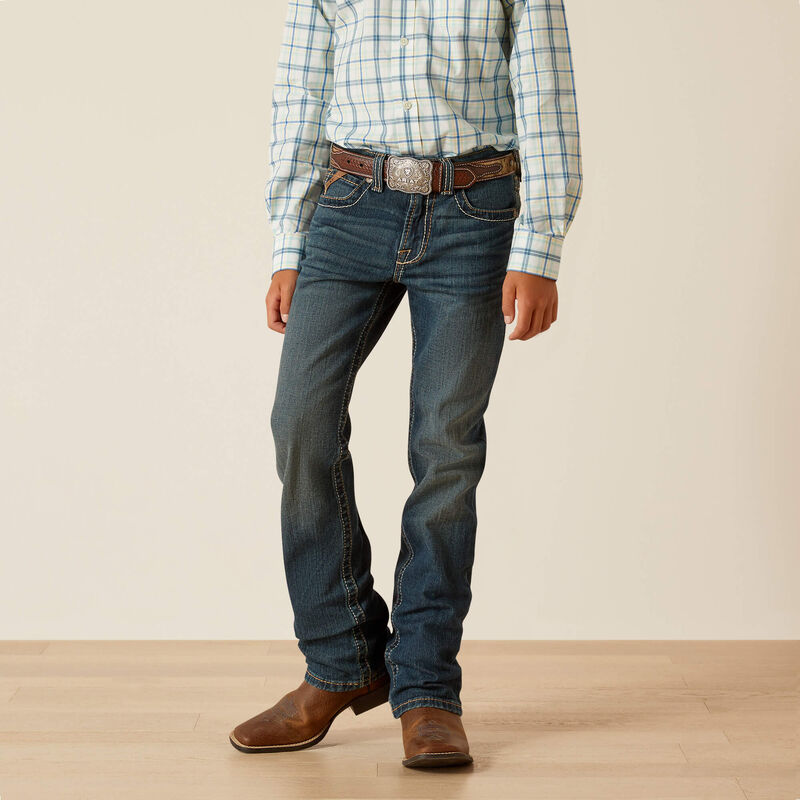 Ariat Boys B5 Slim Waco Straight Jean (Durham)