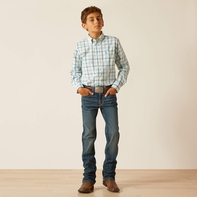 Ariat Boys B5 Slim Waco Straight Jean (Durham)