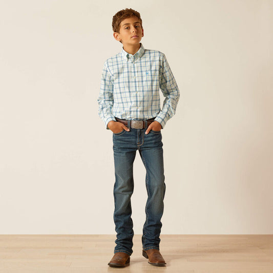 Ariat Boys B5 Slim Waco Straight Jean (Durham)