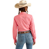 Ariat Women's Team Kirby Stretch Long Sleeve Shirt - Camellia Rose (10048752)