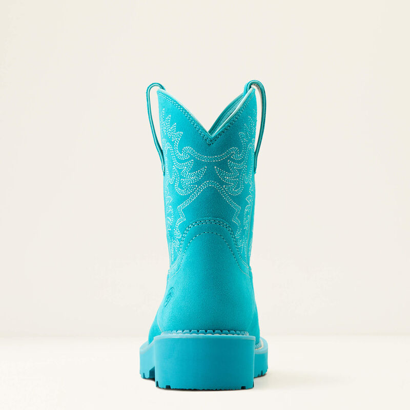 Ariat Women's Fatbaby Western Boot (Brightest Turquoise)