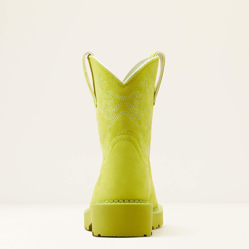 Ariat Women's Fatbaby Western Boot (Electric Lime)