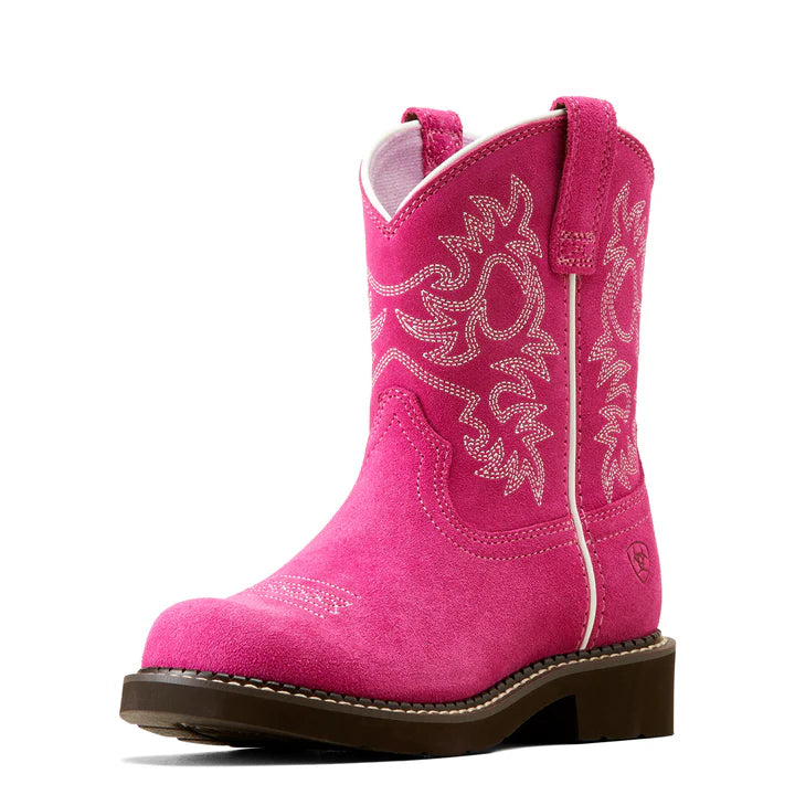 Ariat Girls Fatbaby Boot (Hottest Pink)