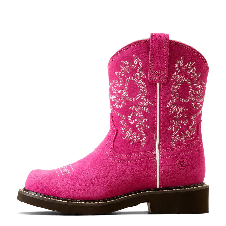 Ariat Girls Fatbaby Boot (Hottest Pink)