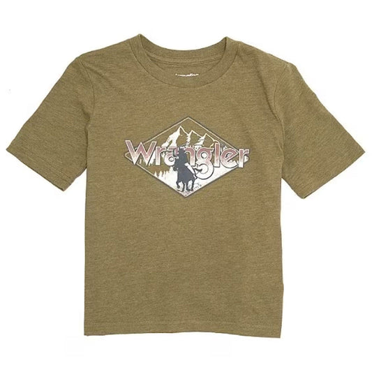 Wrangler Boys Authentic Western Diamond T-Shirt