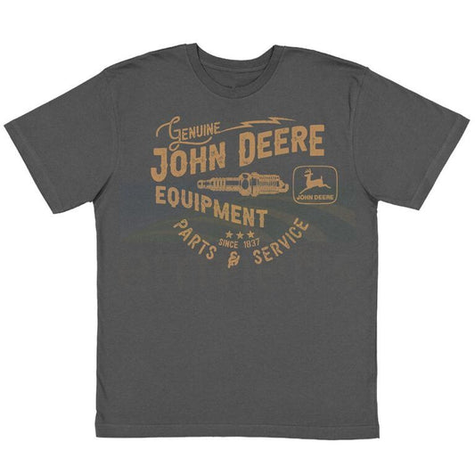 John Deere Men's Graphic Tee - Charcoal