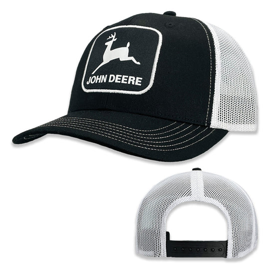 John Deere Moline 112 Cap - Black/White