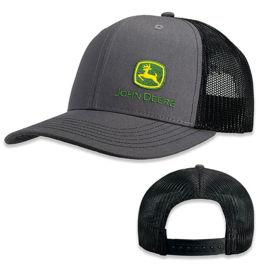 John Deere Moline 112 Cap - Charcoal/Black