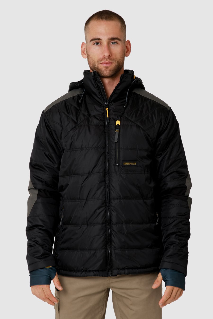 CAT TRITON INSULATED PUFFER JACKET (BLACK) - SALE