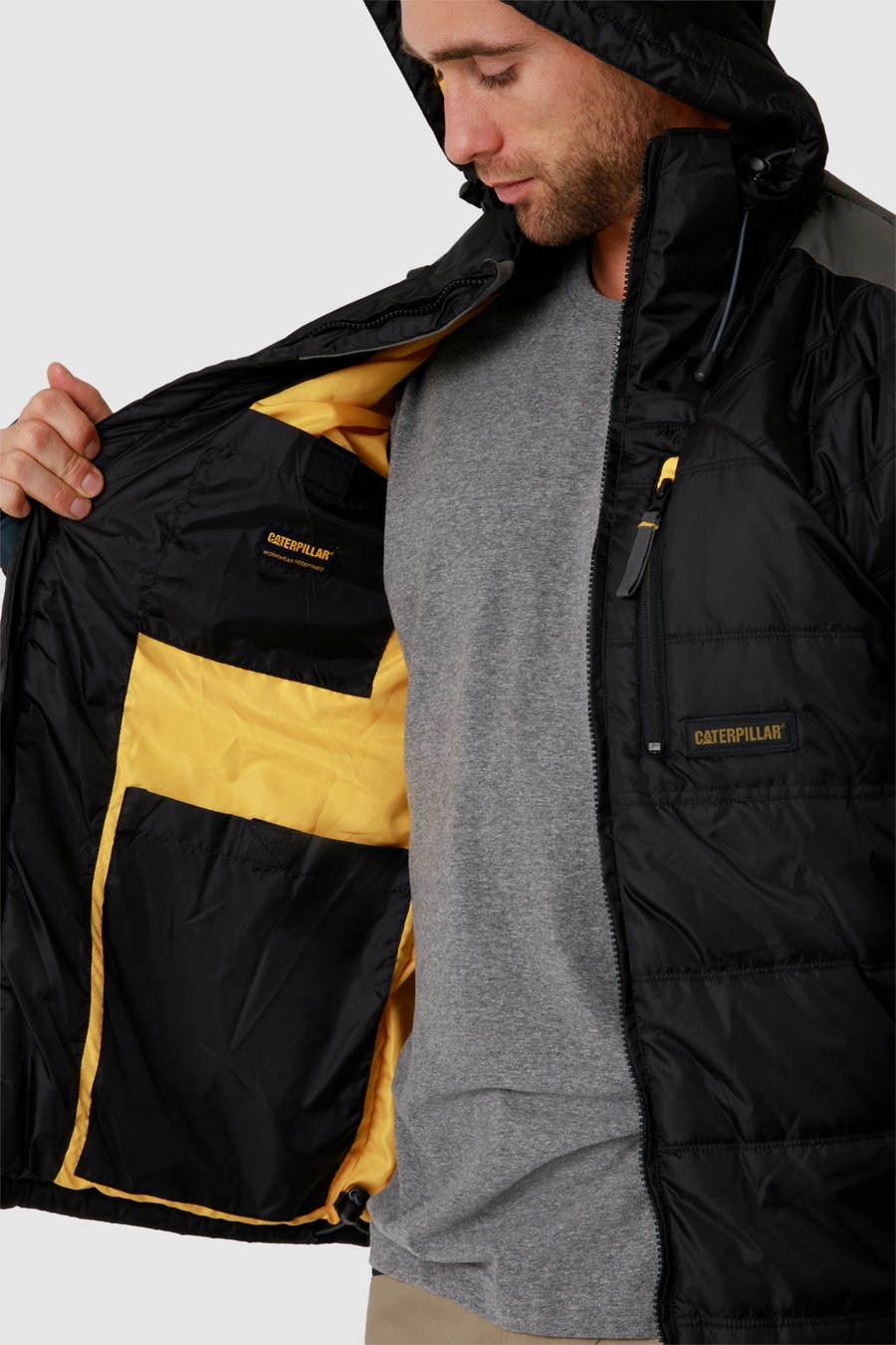 CAT TRITON INSULATED PUFFER JACKET (BLACK) - SALE