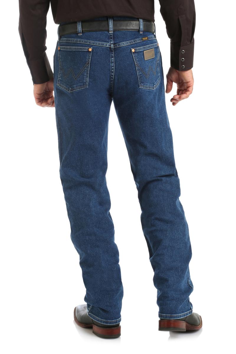 WRANGLER MENS COWBOY CUT ACTIVE FLEX JEAN (STONEWASH) 34 LEG