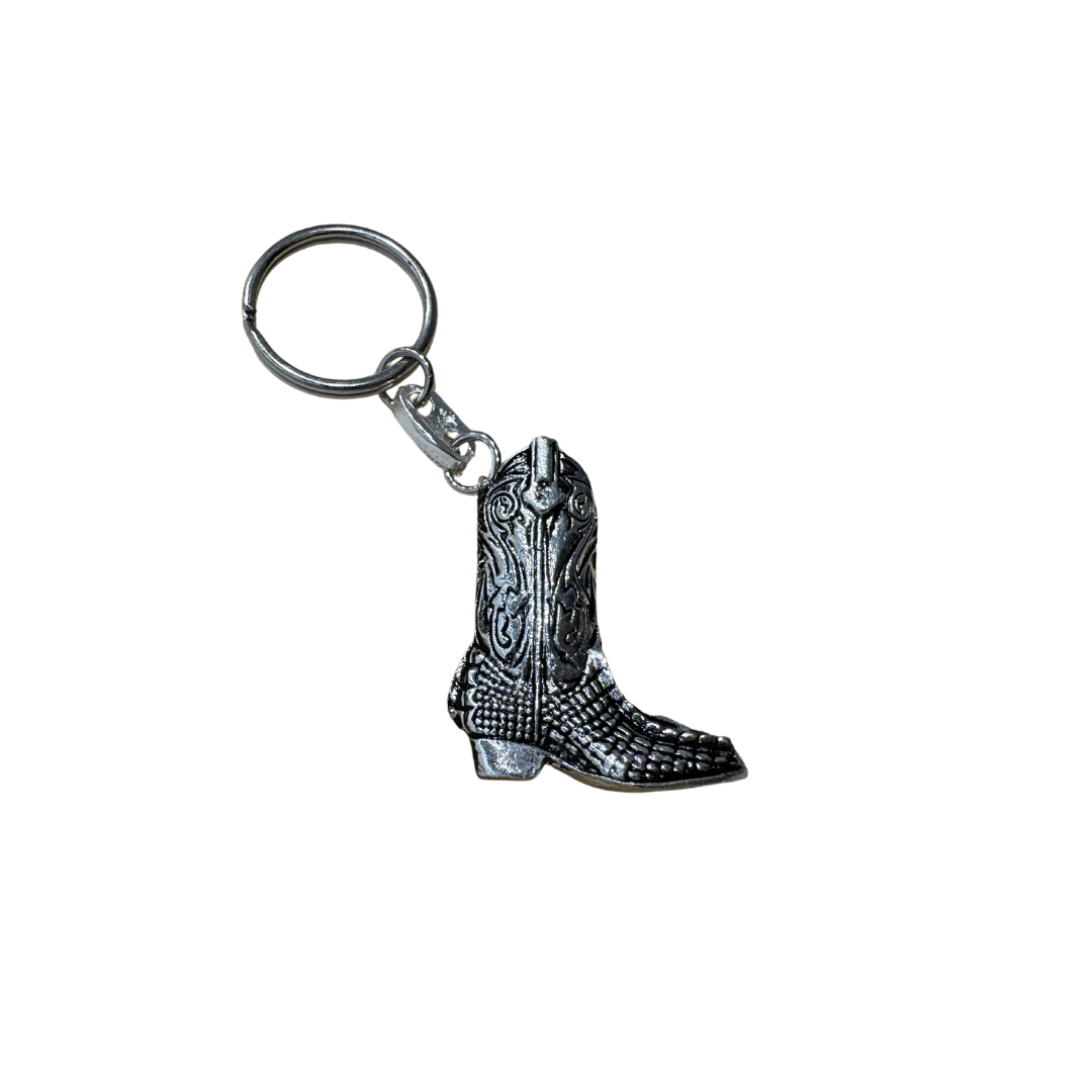 Austin Accent Keychain Boot Silver