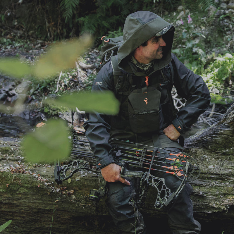 HUNTERS ELEMENT ODYSSEY JACKET V2 - FOREST GREEN