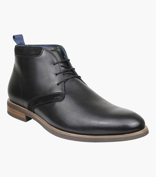 Florsheim Cumulas Plain Toe Chukka Boot - Black