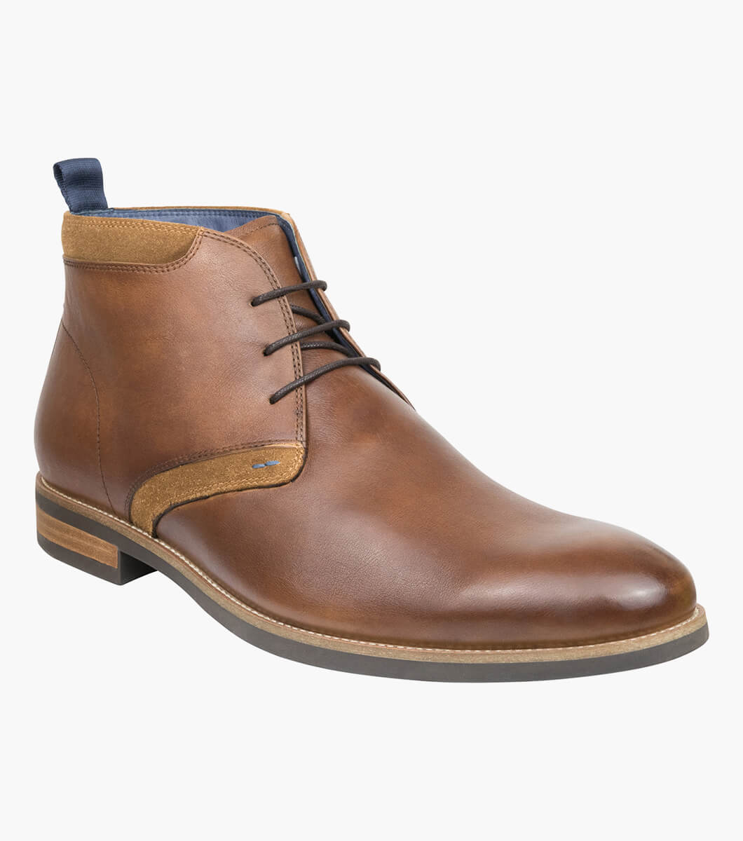 Florsheim Cumulas Plain Toe Chukka Boot - Tan