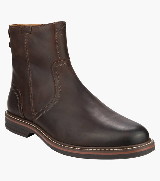 Florsheim Norwalk Zip Plain Toe Side Zip Boot - Brown