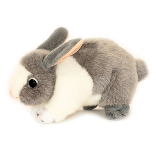 Bocchetta Toys - Peter the Grey and White Dutch Rabbit Size 24cm