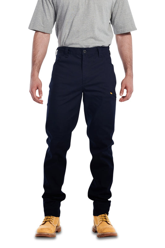 CAT MEN'S STRETCH CANVAS UTILITY PANT - NAVY