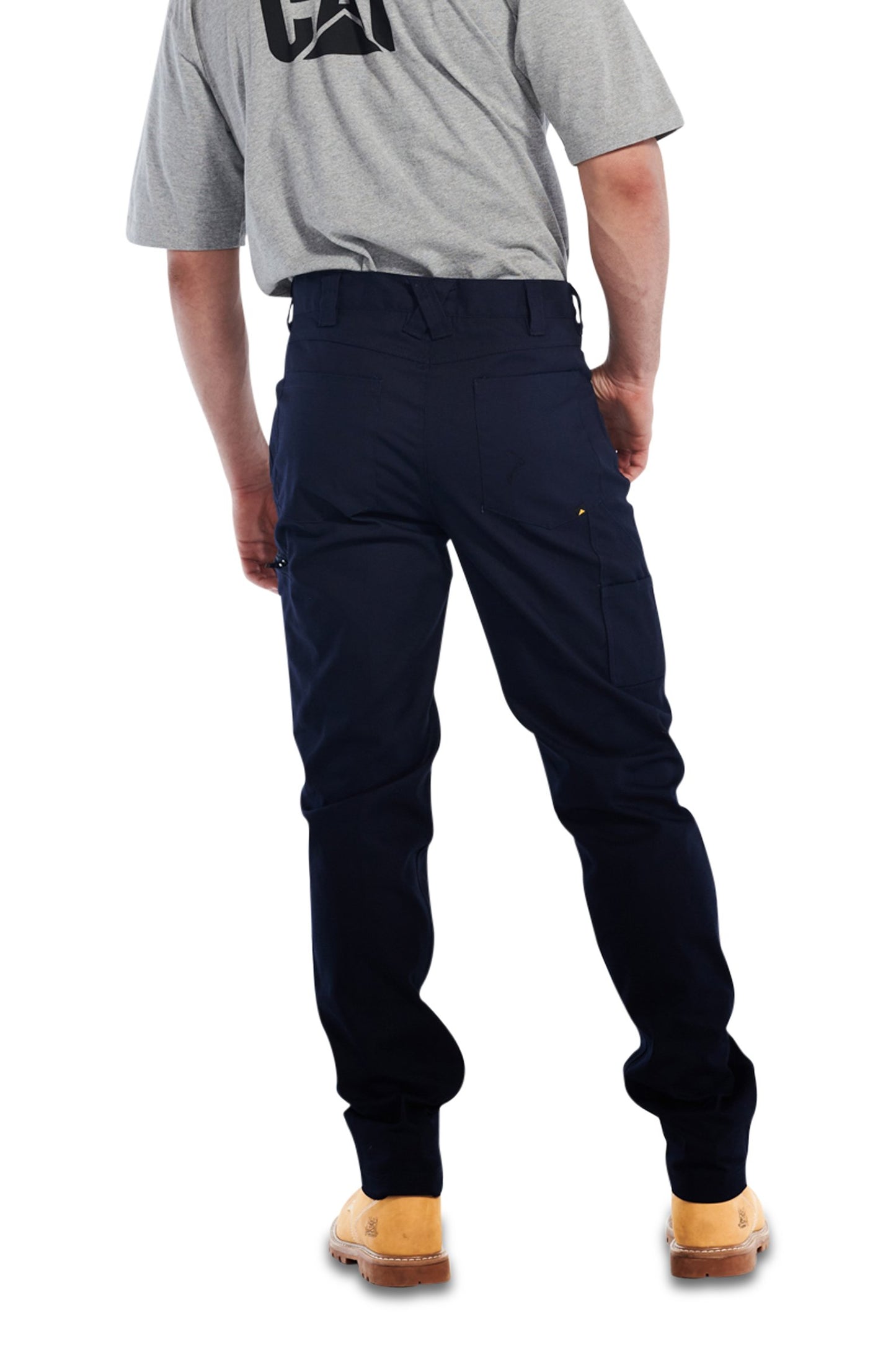 CAT MEN'S STRETCH CANVAS UTILITY PANT - NAVY