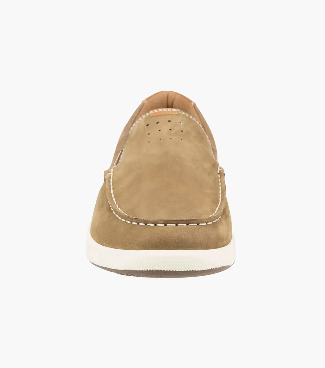 Florsheim Men's Crossover Slip-On Moc (Mushroom)