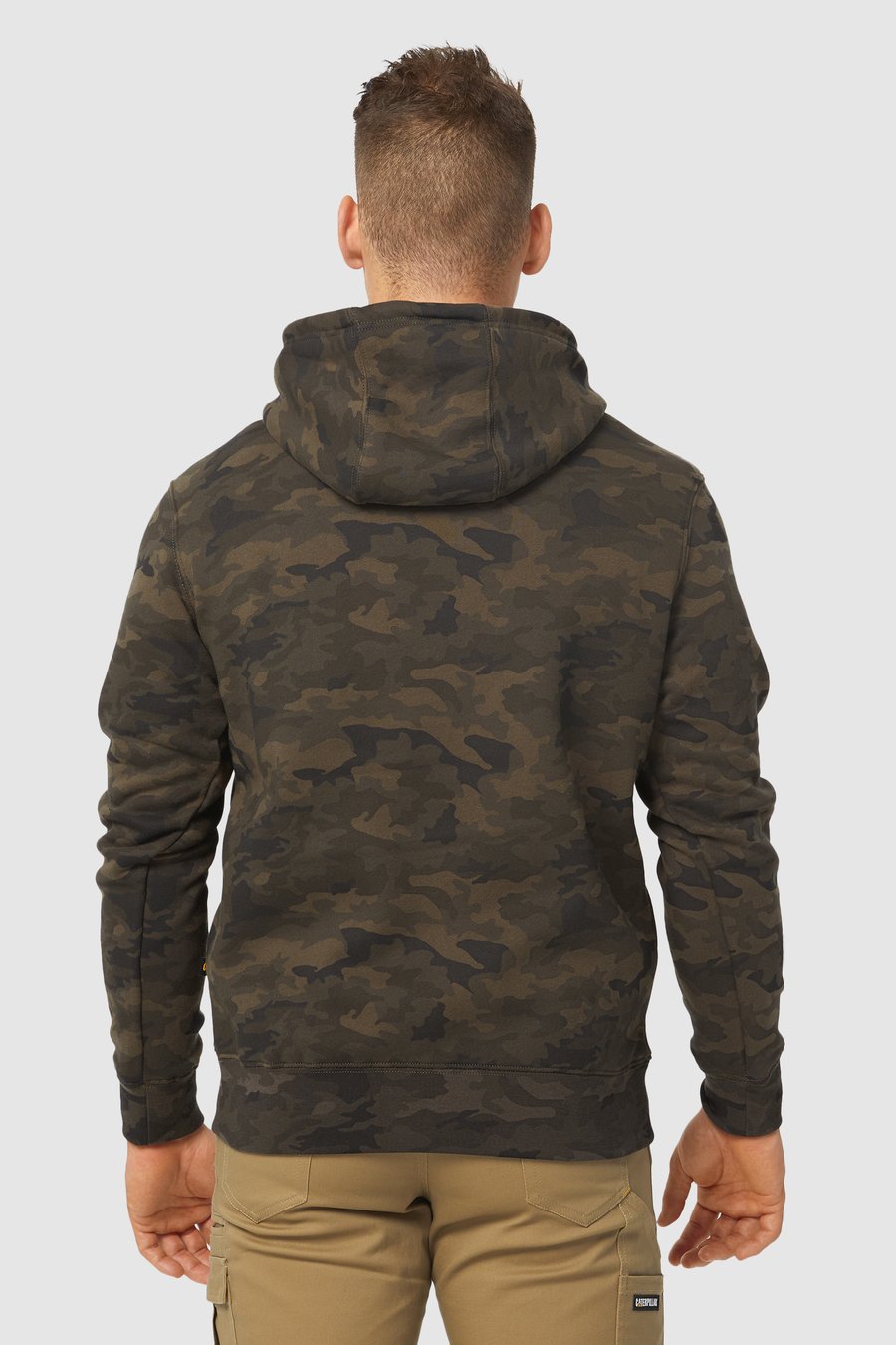 CAT TRADEMARK BANNER HOODED SWEAT - SALE