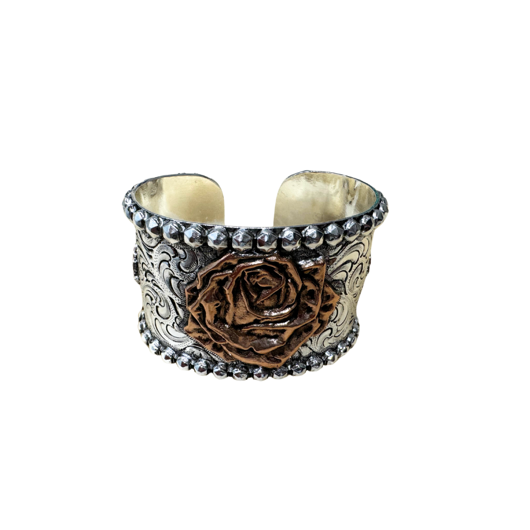 Austin Accent Bracelet Wide Cuff Copper Rose