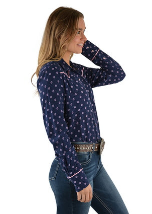 Pure Western Women's Lorrinda Print L/S Shirt