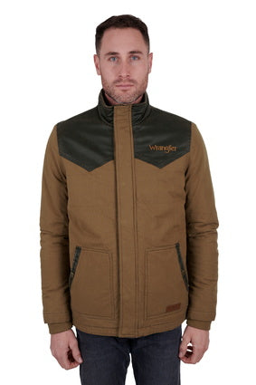 WRANGLER MENS DOUGLAS JACKET (TAN)