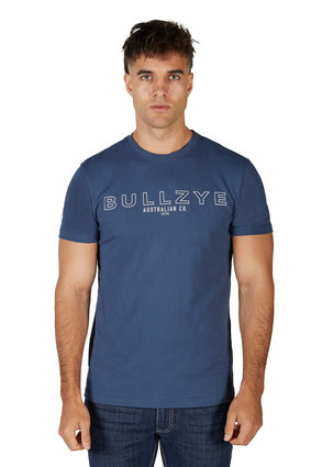 Bullzye Men's Ryan S/S Tee (BLUE STEEL)