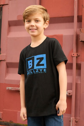 Boys Dave S/S Tee - Black