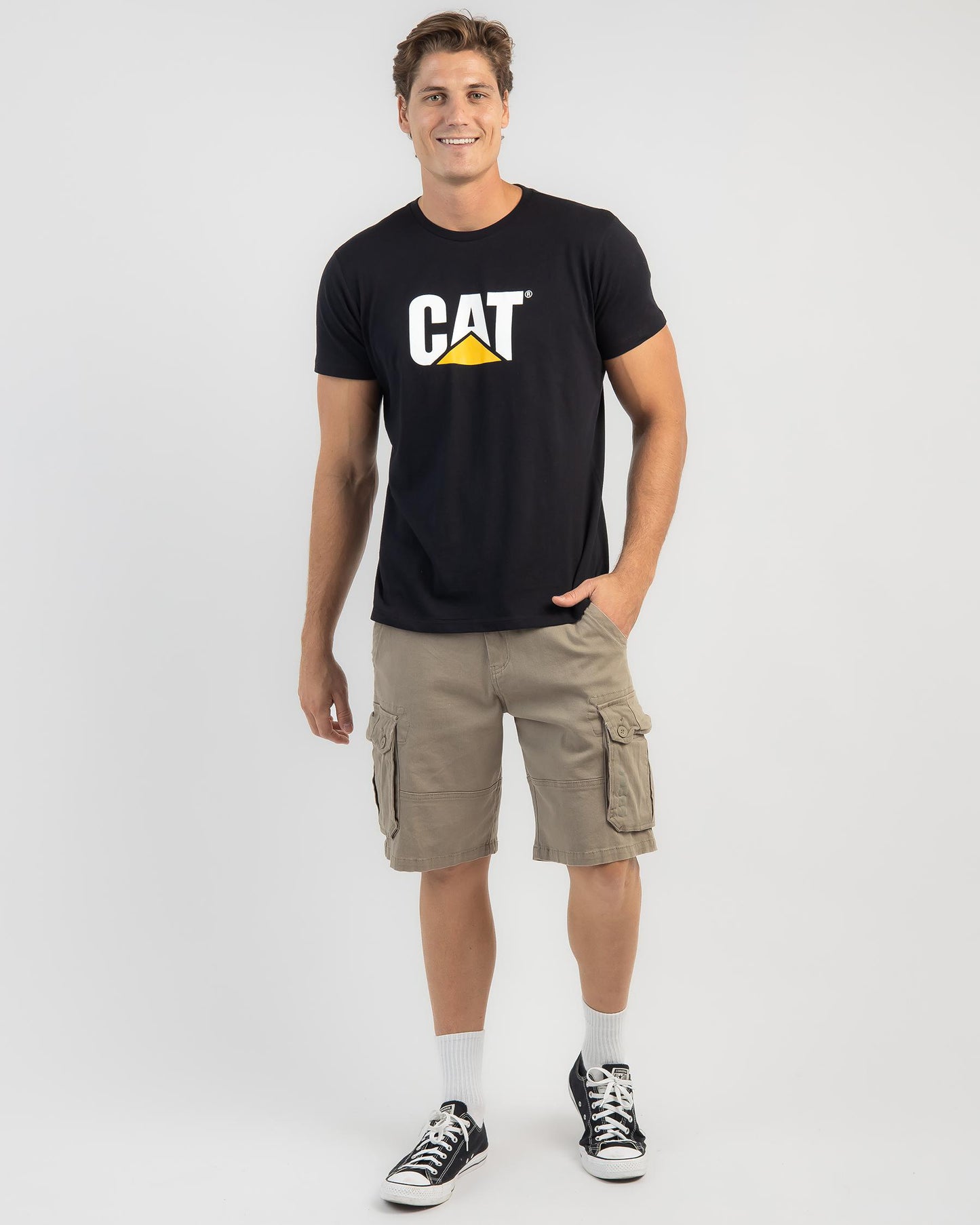 CAT Original Fit logo tee