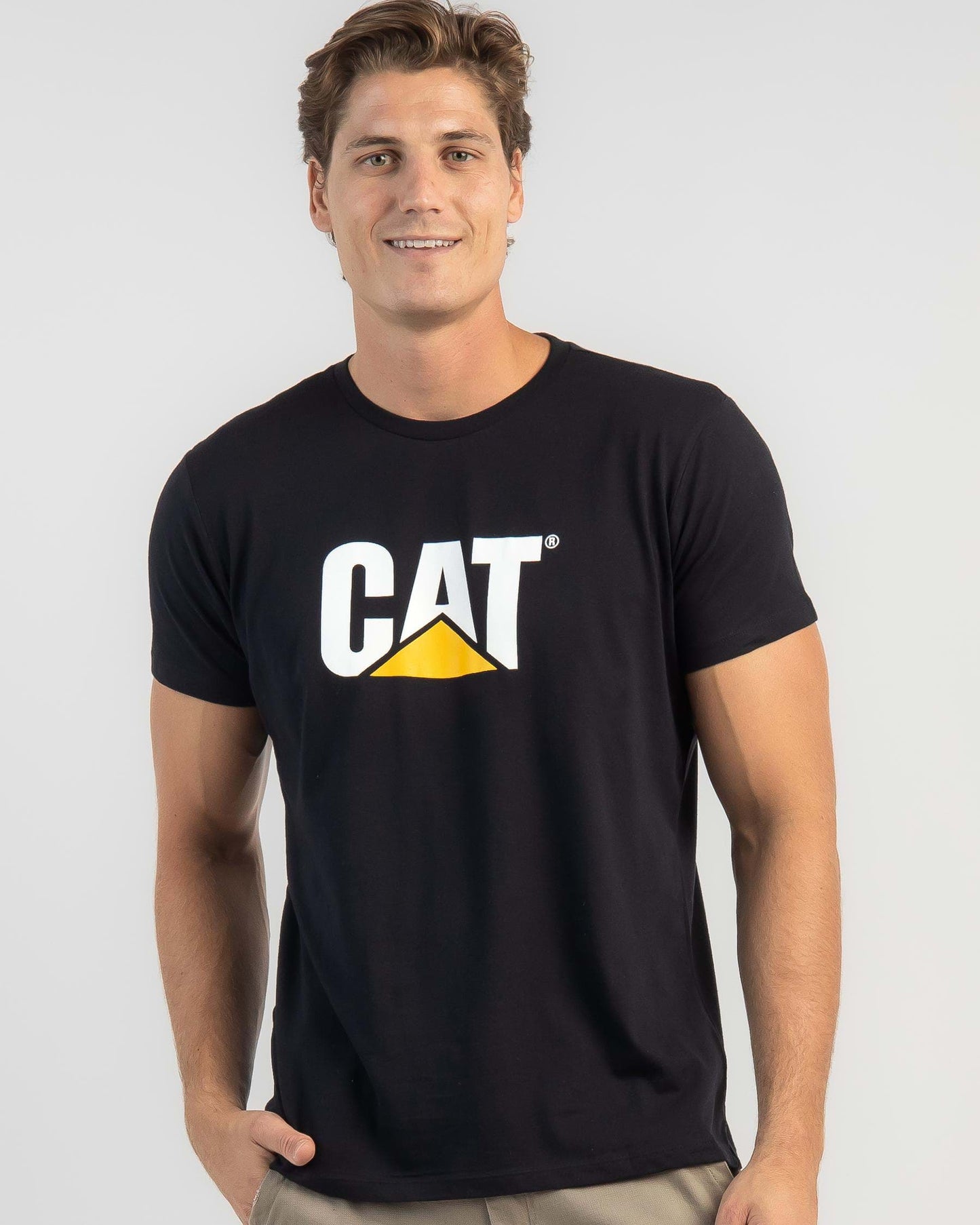 CAT Original Fit logo tee