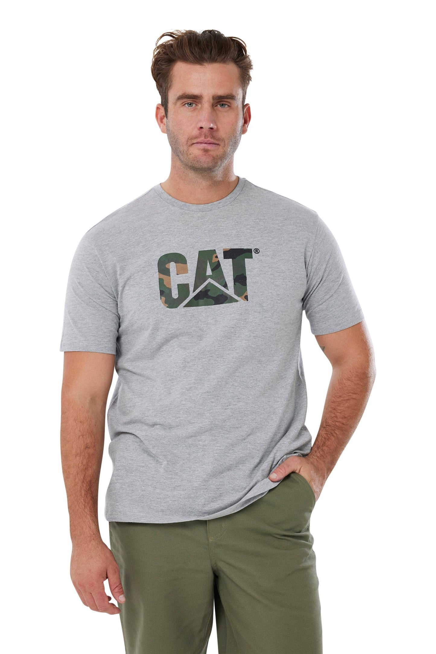 CAT Original Fit logo tee