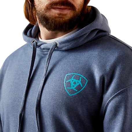 Ariat Men's V Waves Hoodie (Deep Space)