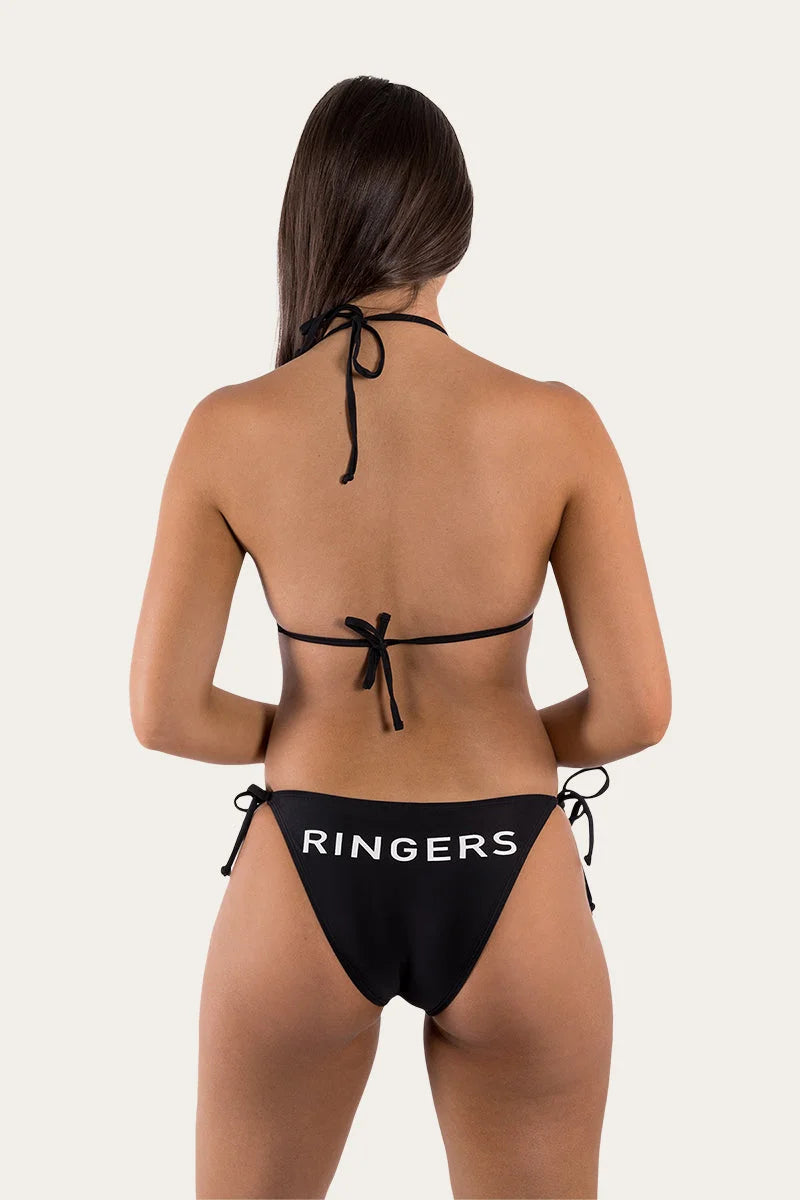 Ringers Western Women's Basic Swim Tie Top Black