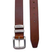 Kakadu Ironbark Belt Double Keeper - Cognac