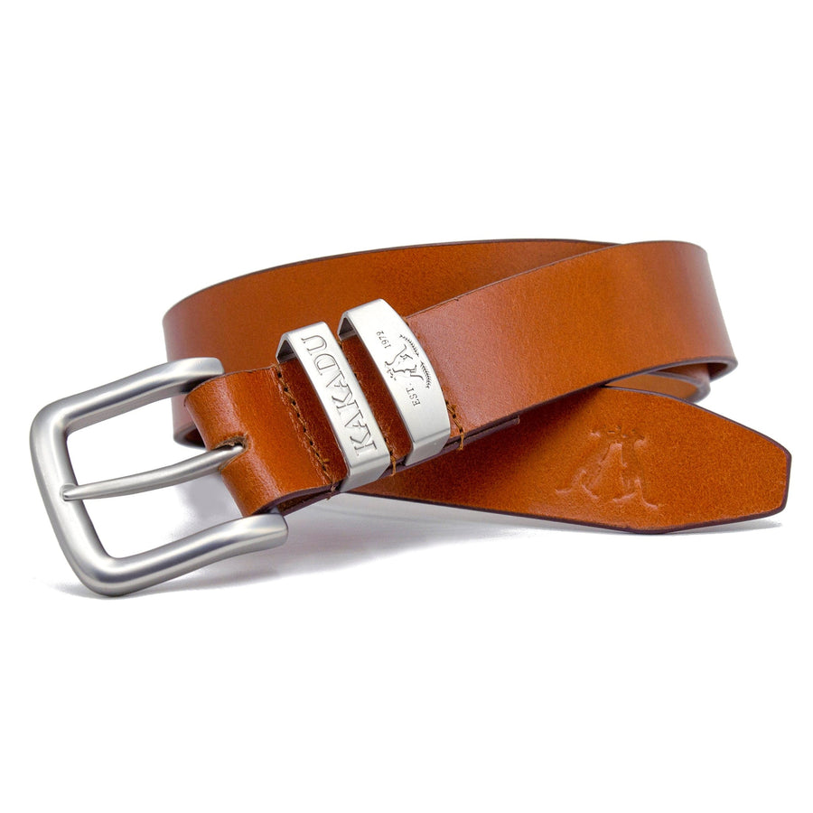 Kakadu Ironbark Belt Double Keeper - Tan