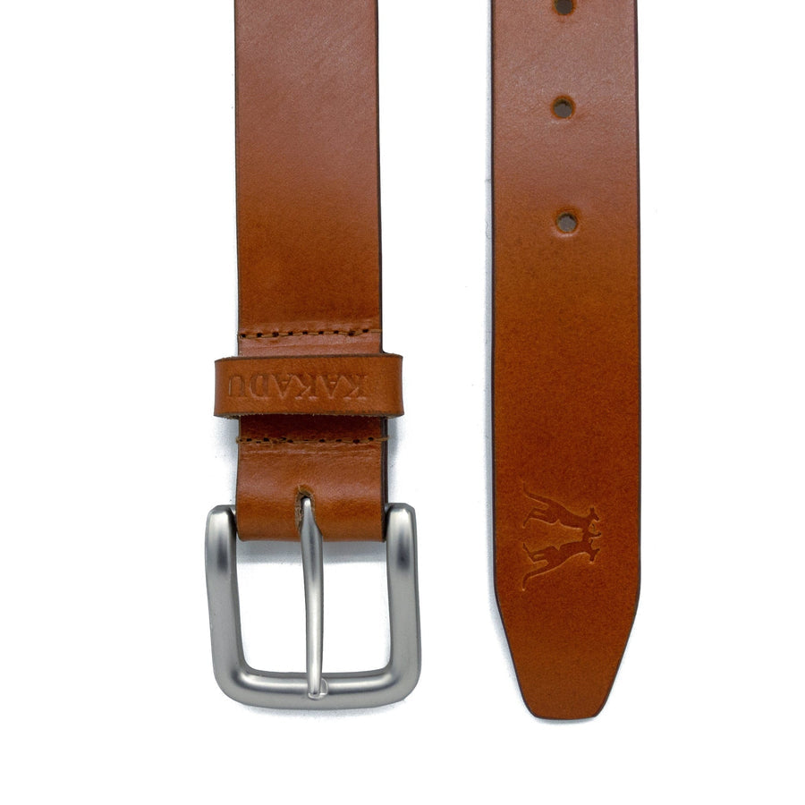 Kakadu Rustler Belt Single Keeper - Tan